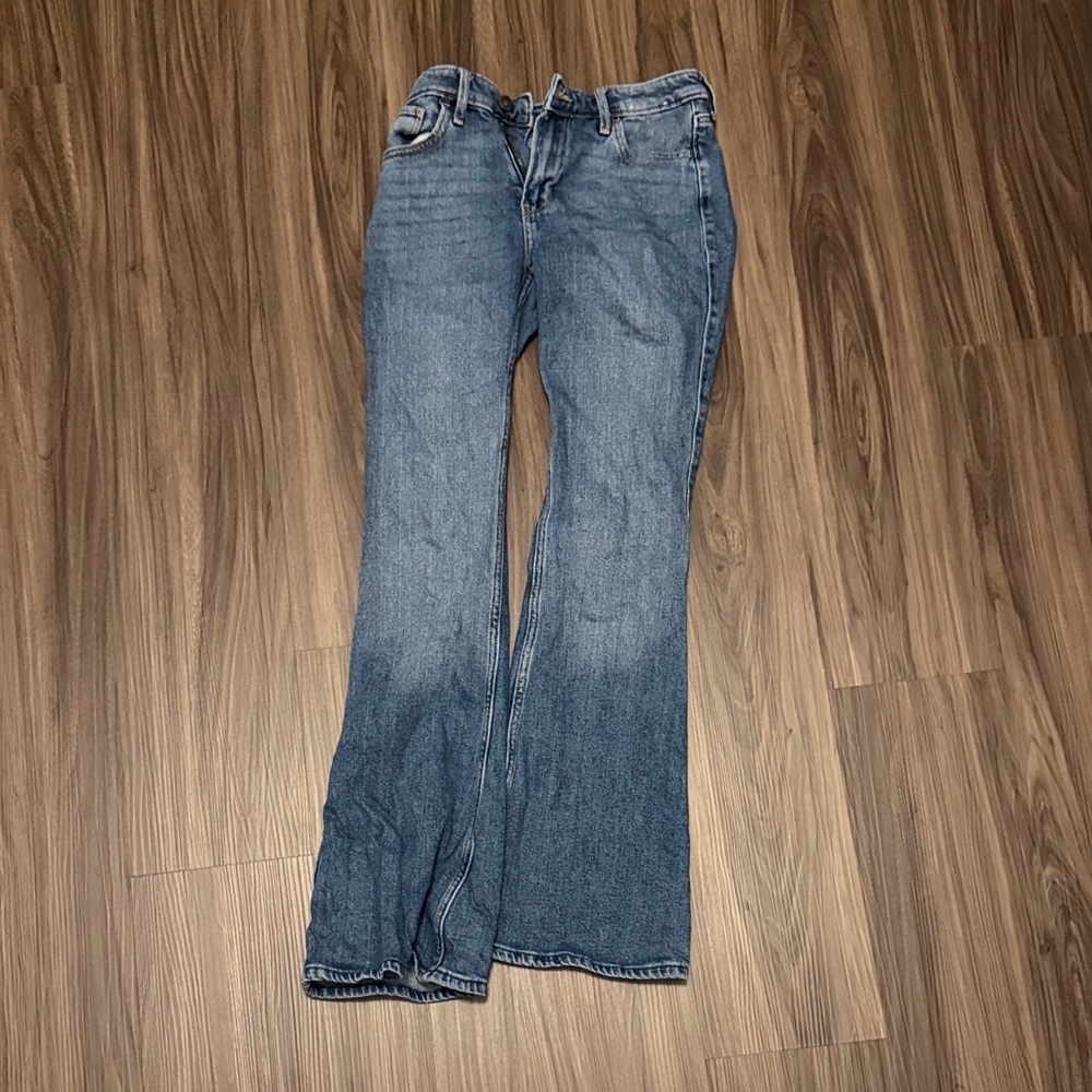 Abercrombie & Fitch Blue Flare Jeans